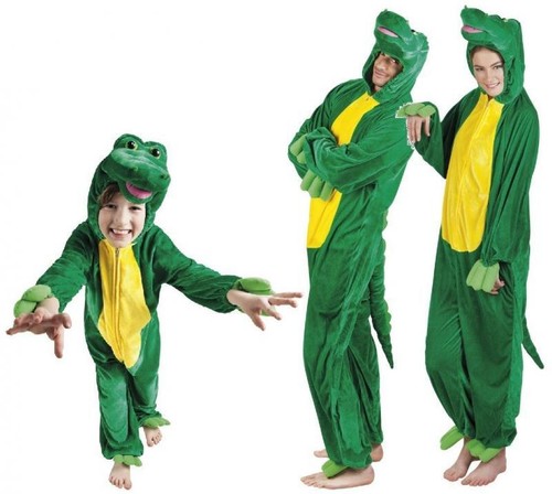 Costume drago coccodrillo
