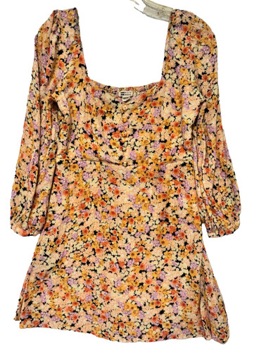 Billabong mini abito floreale - mini,