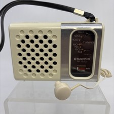 Radio d'epoca Sanyo Pocket AM
