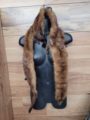Vintage pelliccia visone stola