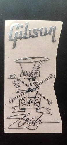 Gibson slash headstock logo - /,