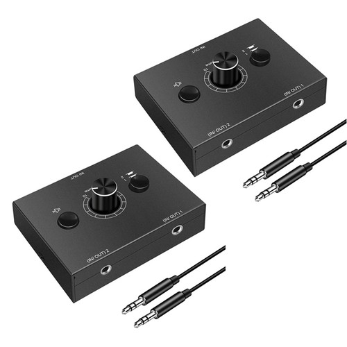 Selettore audio 5 mm - da, 3,5