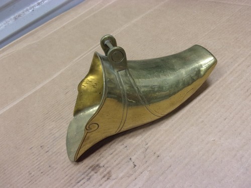 Antico vintage ottone scarpa - vintage,
