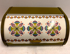 Portapane vintage in metallo -