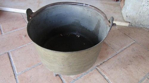 Antico calderone pentola - calderone, di