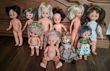 LOTTO 10 BAMBOLE FURGA FIBA RATTI ITALOCREMONA ZANINI ZAMBELLI ANNI 60/70/80