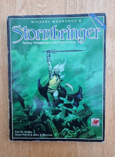 Stormbringer rpg rulebook - stormbringer,