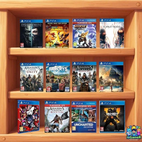 Lotto giochi ps4 nuovi - lotto, 12