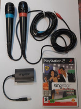 Singstar Italian Party + 2 Microfoni PS2 USATO ITA