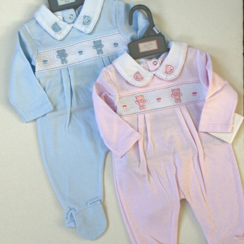 Orsacchiotto smocked stile
