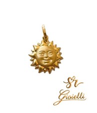 Ciondolo Sole Portafortuna ORO