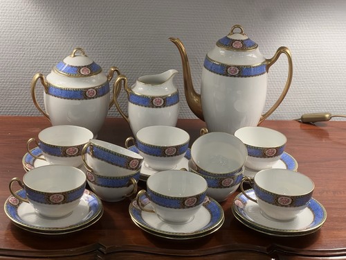 Servizio caffè limoges art - limoges,