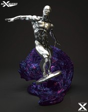 Statua Silver Surfer Fan Art