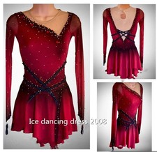 Vestito elegante pattinaggio