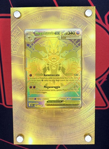 Pokemon mega lucario gold - lucario,