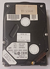 80 MB IBM WDS-380S P/N 95F7206