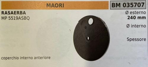 Ruota rasaerba brumar maori - rasaerba,