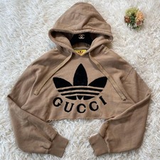 Felpa Gucci x Adidas Cropped