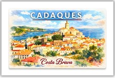 CADAQUES MAGNETE FRIGORIFERO