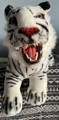 Peluche tigre bianca appx