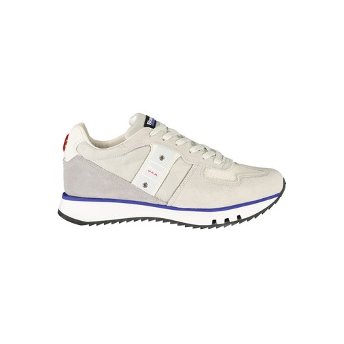Blauer grigio polyurethane men - polyurethane,