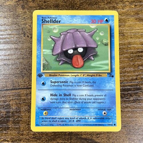 Shellder fossil 1 - shellder, 1°