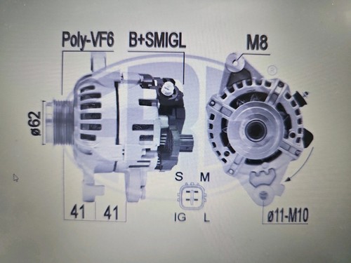 Alternatore nuovo toyota yaris - nuovo,