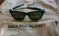 Occhiali da sole NAU, Protezione cat.3 raggi  UVA, nuovi con custodia