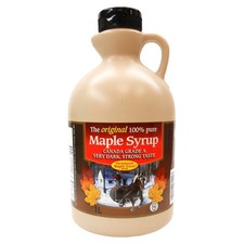 100% Pure Maple Syrup –