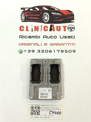 Centralina motore ecu per fiat - ecu,