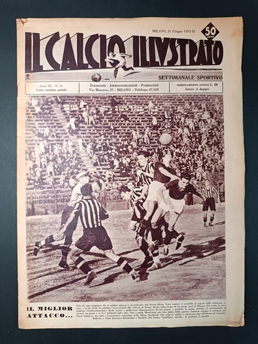 Rivista calcio illustrato - calcio,