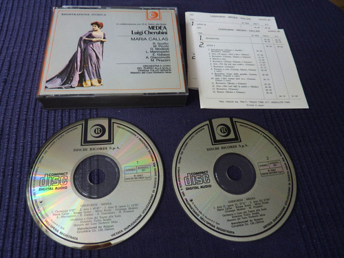 2xcd luigi cherubini medea - cherubini,