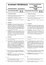 Servizio Manual per Blaupunkt