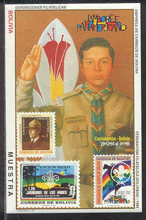 Bolivia 1994 panamericano - panamericano, boy
