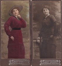 2 CDV Albert Wegner - Donna