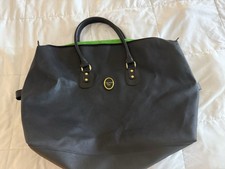 Borsa da weekend vintage Christian Dior Perfumes X-Large nera