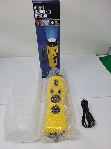 Torcia dinamo 3 led - 3, 4
