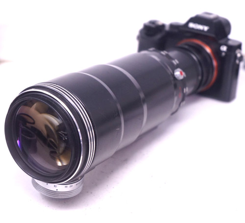 Sony mount adattato 300 mm - e,