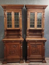 Raro Coppia Di Credenza Due