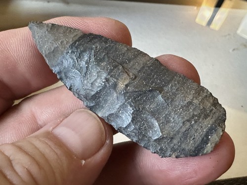 Coltello ovoidale chert - ovoidale,