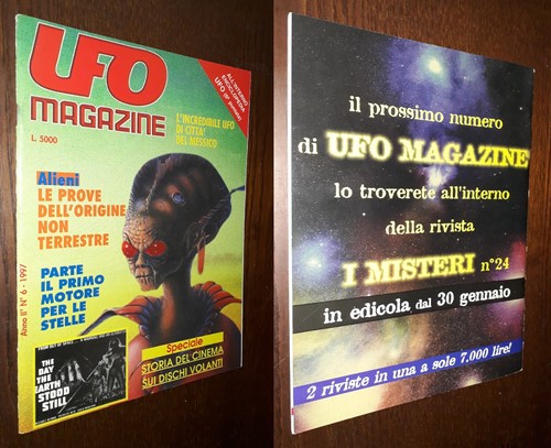 Ufo magazine anno - magazine,,