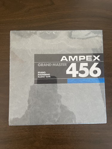 Nastro audio vintage ampex 456 - ampex,