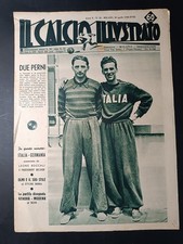 Rivista IL CALCIO ILLUSTRATO numero 18 anno 1940 Piola/Olmi Italia-Germania