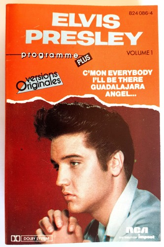 Audio elvis presley - k7,