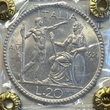 20 LIRE 1927 LITTORE FDC
