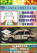 DECAL LANCIA DELTA S4 TOTIP
