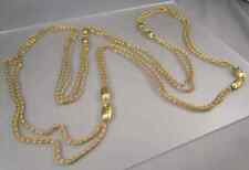 COLLANA MONET  TONO ORO MAGLIA