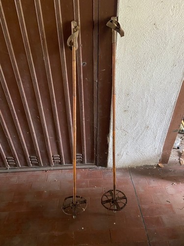Sci legno anni - sci, in