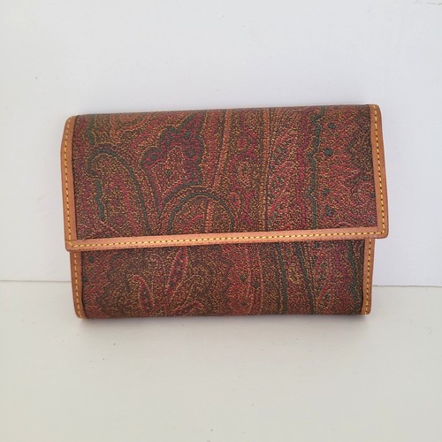 Portafoglio etro paisley tela - etro,