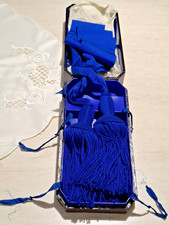 WW1-WW2-SCIARPA X UFFICIALE-TIPO SAVOIA-NASTRO CURVO-VEDEME-MILANO-SCATOLA-WORLD